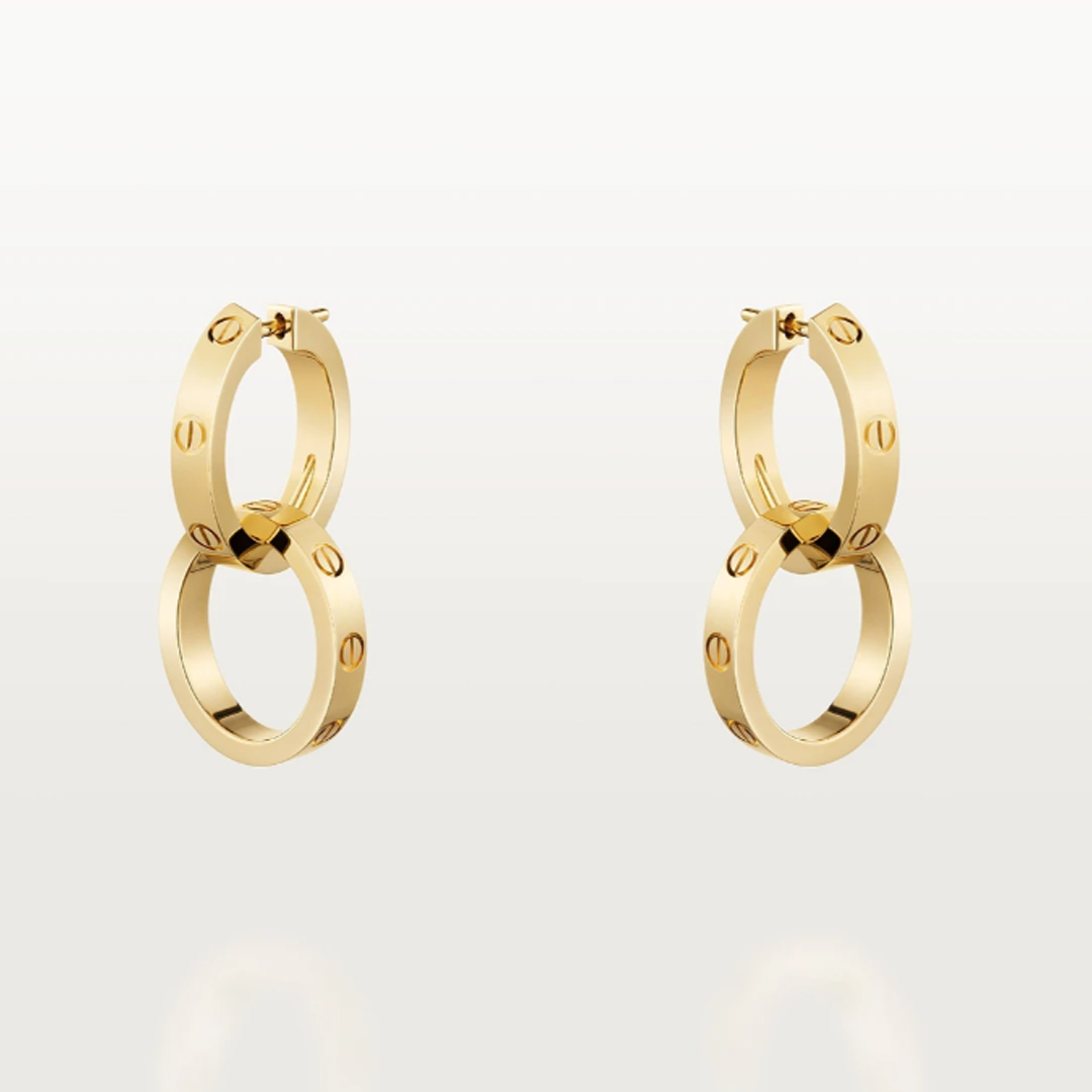 Love Ohrringe 2 Reifen