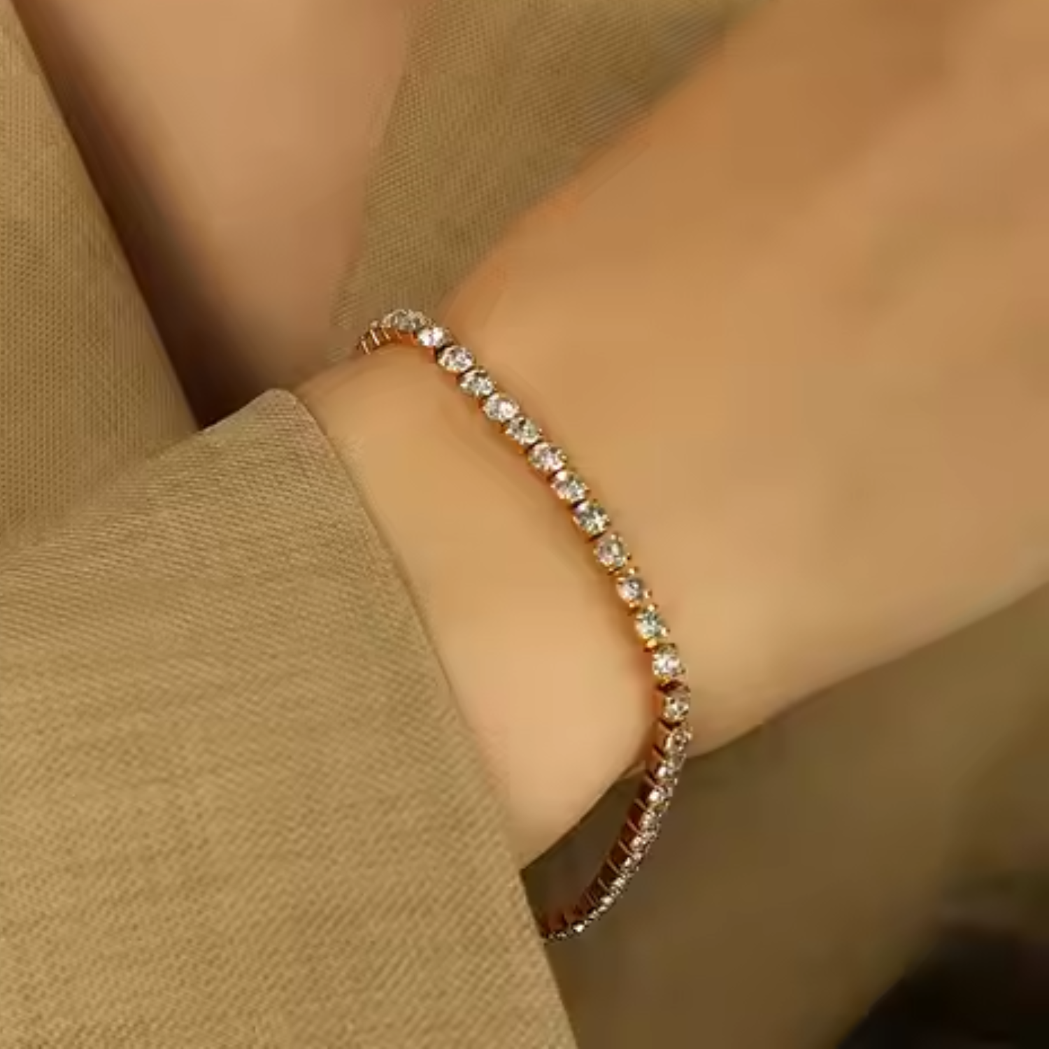 Diamant Tennis Armband