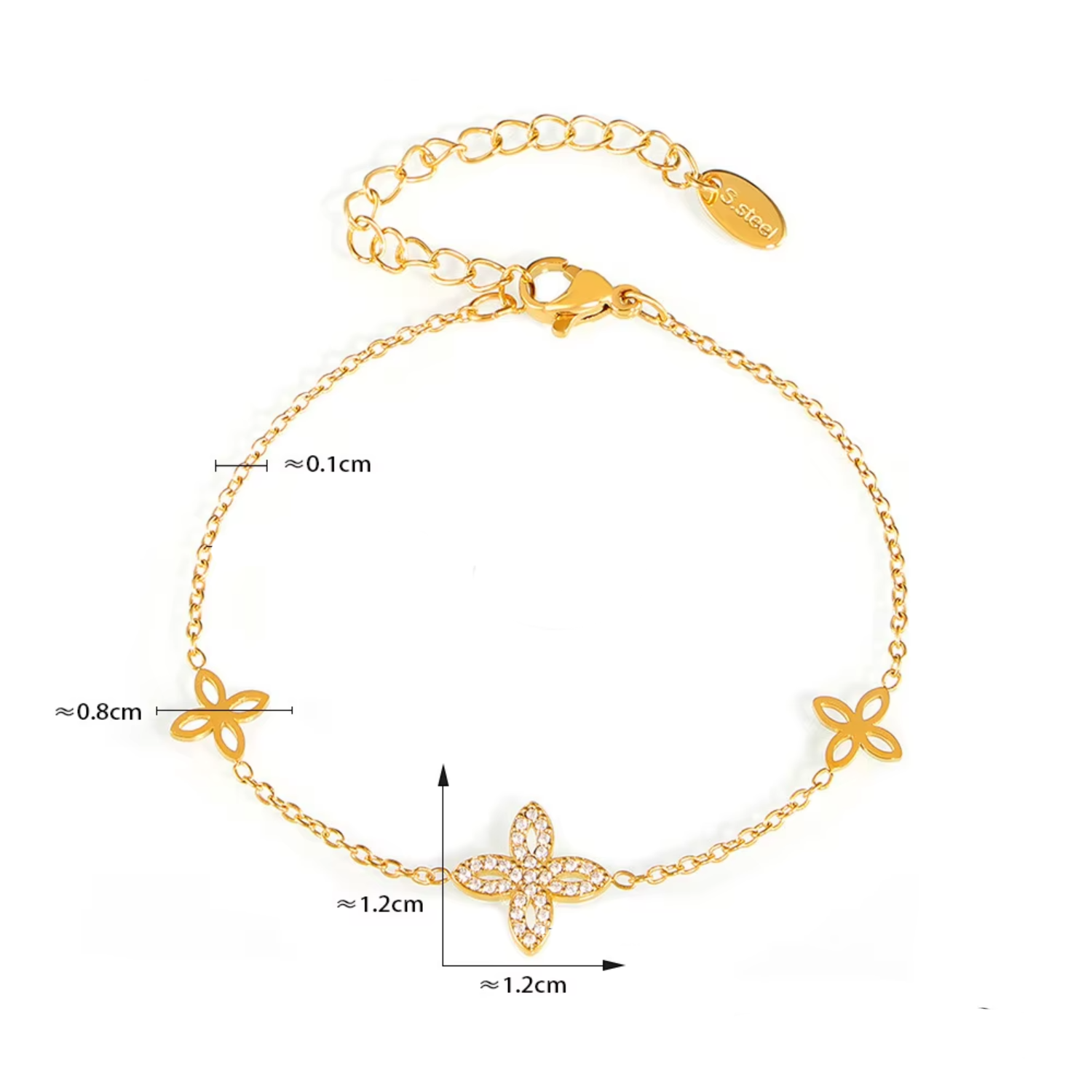 Klee Diamant Armband