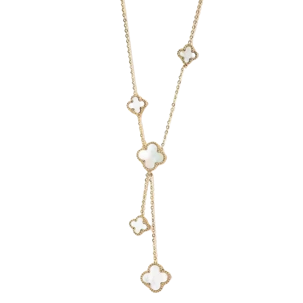 Klee Metall Halskette