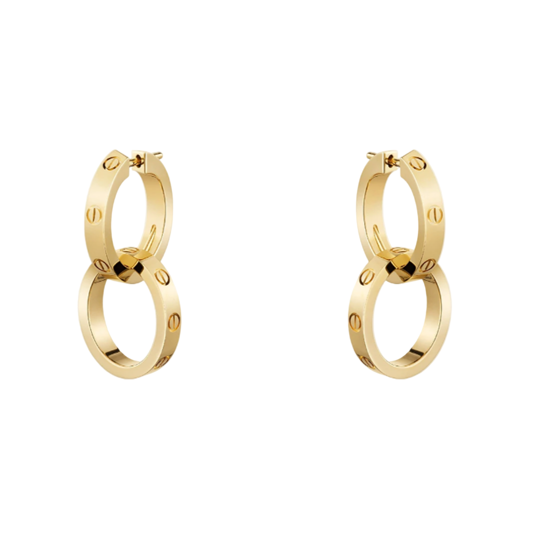 Love Ohrringe 2 Reifen