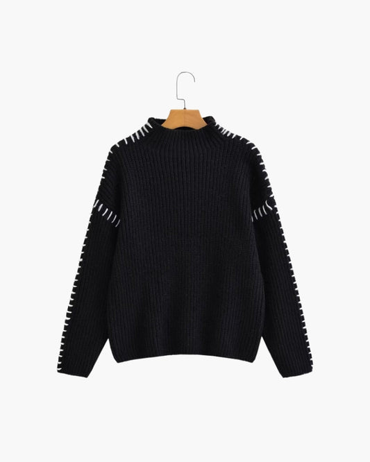 The Lila Stitch Sweater - Old Money