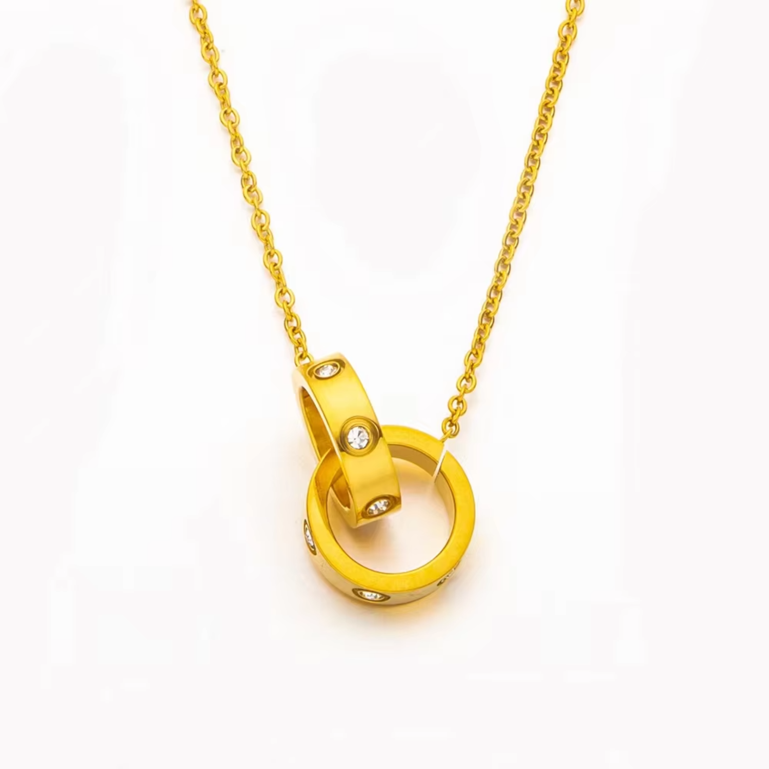 Liebes Diamant Halskette